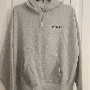 Victoria's Secret New With Tags Gray PINK Hoodie
